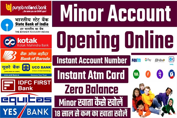 How to Open Child Bank Account in India